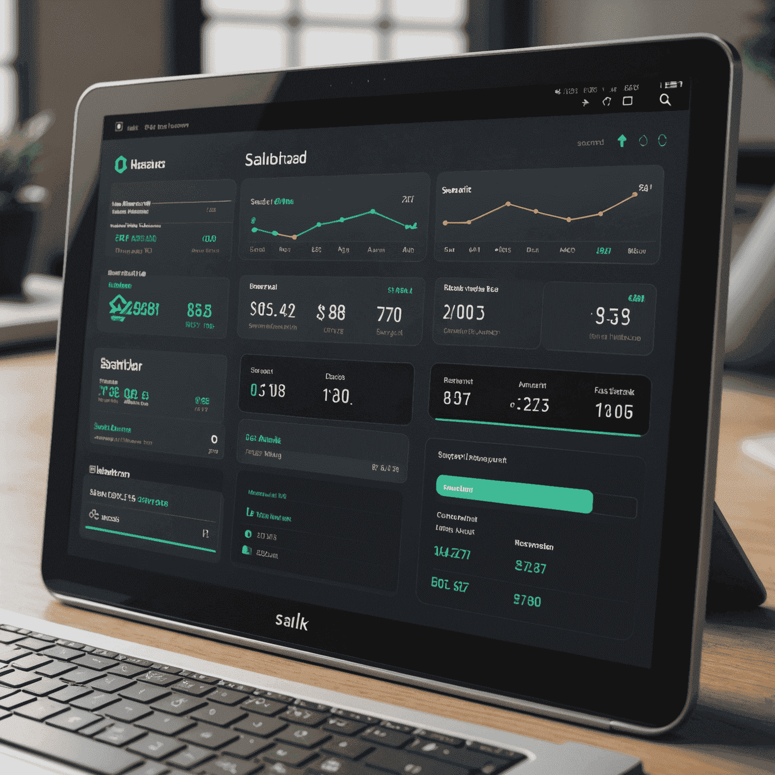 A dashboard interface showing Salik account details, balance, and recent transactions